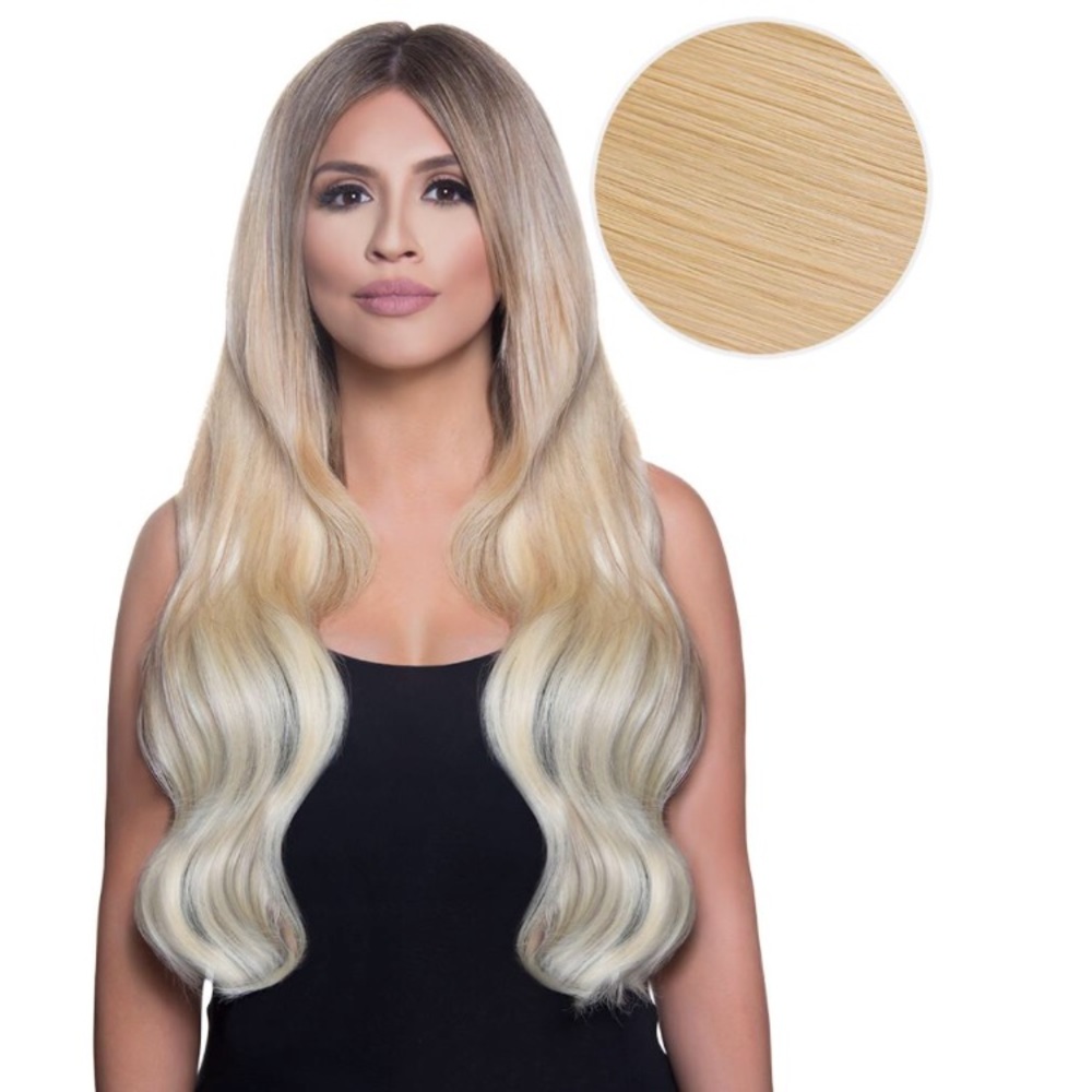 Bellami Hair Extensions ClipIn Ash Blonde